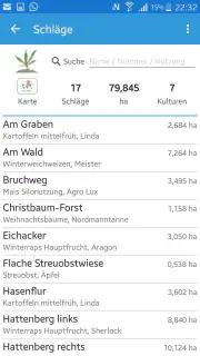 Plantivo Ackerschlagkartei screenshot 3