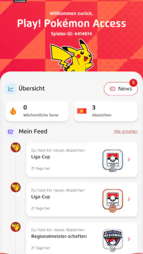Play! Pokémon Access screenshot 1