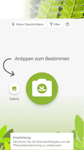Pl@ntNet Pflanzenbestimmung screenshot 1