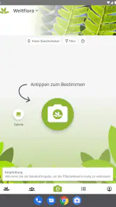 Pl@ntNet Pflanzenbestimmung screenshot