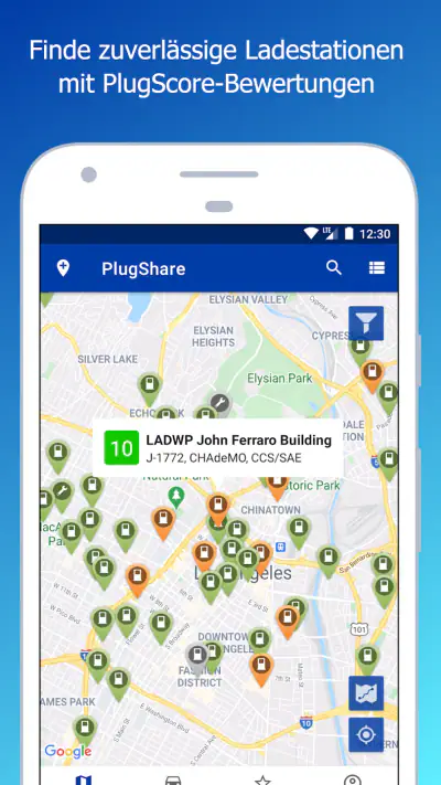 PlugShare- Ladestationen screenshot 1