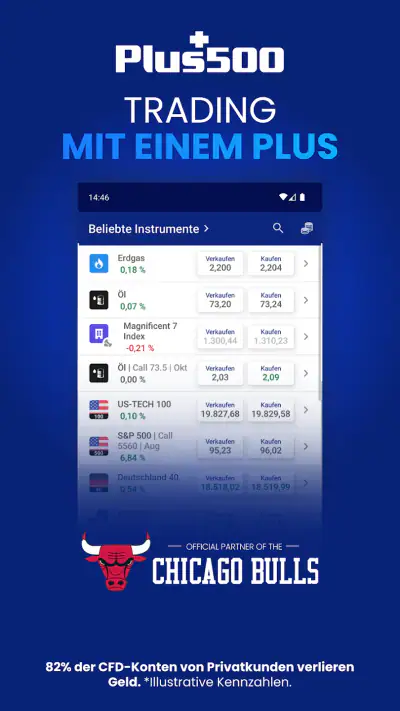 Plus500 Trading & Investieren screenshot 1