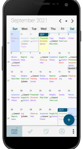 Pocket Informant screenshot 1