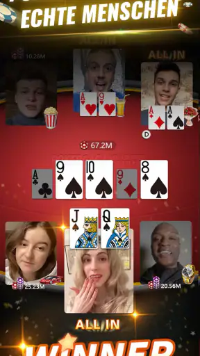 PokerGaga: Texas Holdem Poker screenshot 1