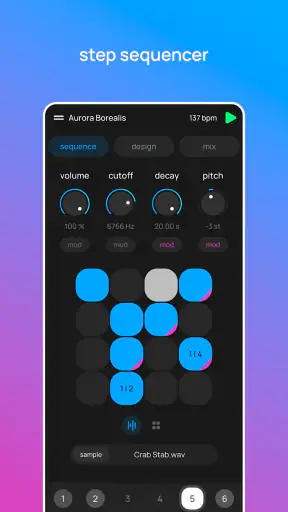 Polaris - Pocket Music Maker screenshot 1