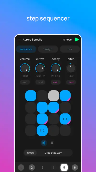 Polaris - Pocket Music Maker screenshot 1