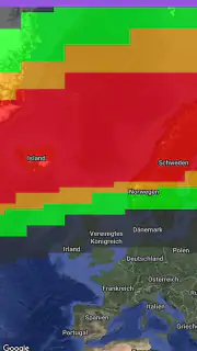 Polarlicht-Vorhersage Pro screenshot 2