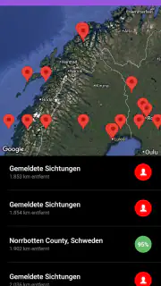 Polarlicht-Vorhersage Pro screenshot 4