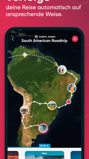Polarsteps Reisen screenshot 1