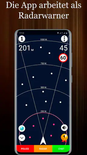Polizei Radar - Radarwarner screenshot 1