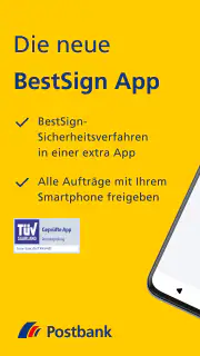 Postbank BestSign screenshot 1