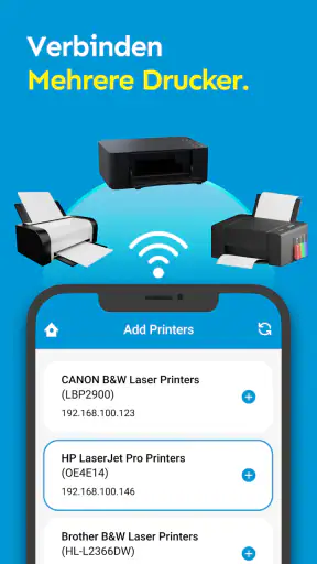 Print & Scan - HP Drucker App screenshot 1