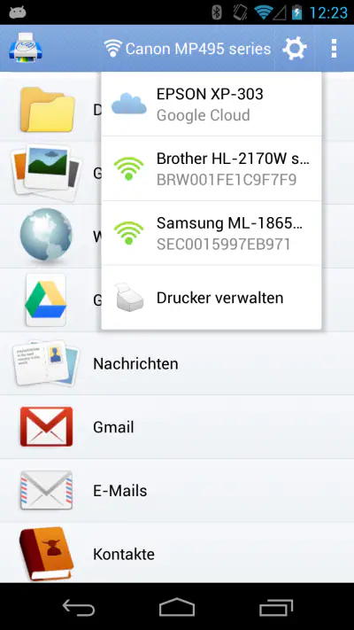 PrintHand Mobile Print Premium screenshot 1