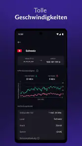Proton VPN: Schnell und sicher screenshot