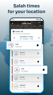 Qibla Compass with Salah Time screenshot 4