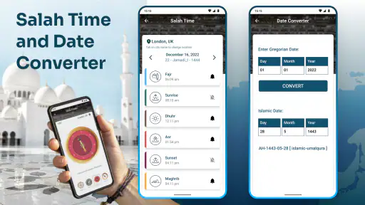 Qibla Compass with Salah Time screenshot 8