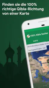 Qibla, Mekka Kompass 100% screenshot