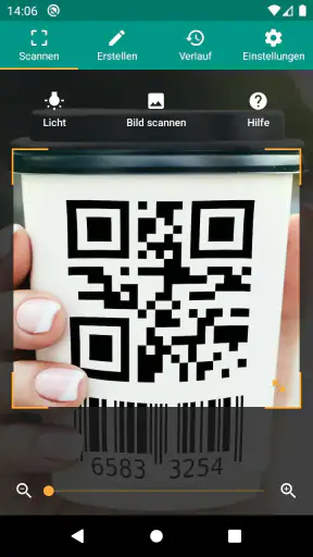 QR- & Barcode-Scanner screenshot 1