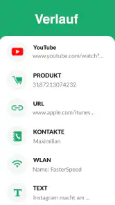QR & Barcode Scanner (Deutsch) screenshot