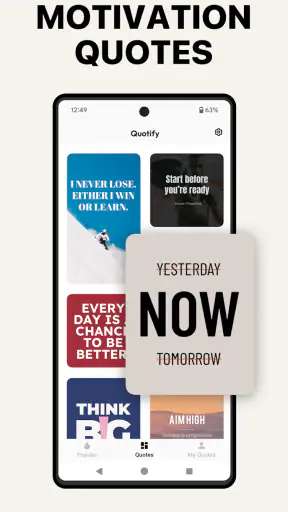 Quotes Creator App - Quotify screenshot 1