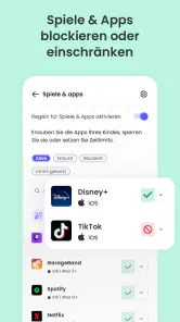 Qustodio Kindersicherung App screenshot