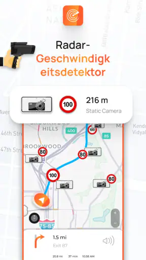 Radar, HUD, Karte, Radarkamera screenshot 1