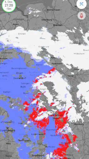 RadarProfi 4K: Regenradar HD screenshot 1