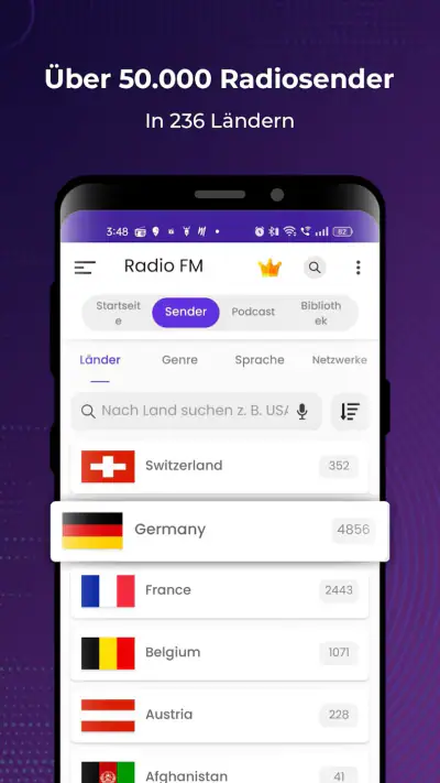 Radio FM: Live-Radio-App screenshot 1
