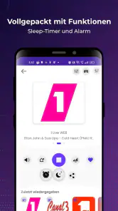 Radio FM: Live-Radio-App screenshot