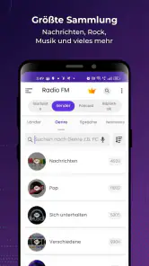 Radio FM: Live-Radio-App screenshot