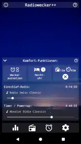 Radiowecker + screenshot