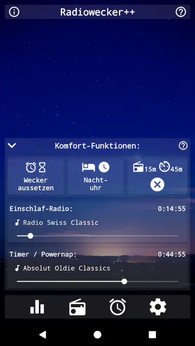 Radiowecker + screenshot 1