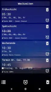 Radiowecker + screenshot