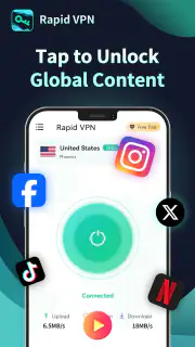 Rapid VPN - Sicher & Schnell screenshot 2