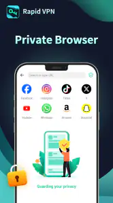 Rapid VPN - Sicher & Schnell screenshot