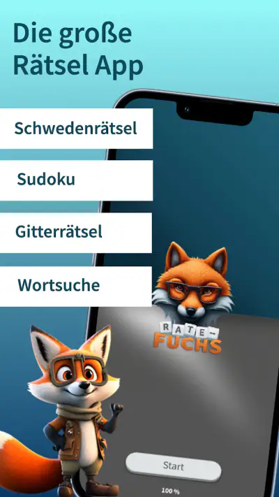 Rate-Fuchs Kreuzworträtsel screenshot 1