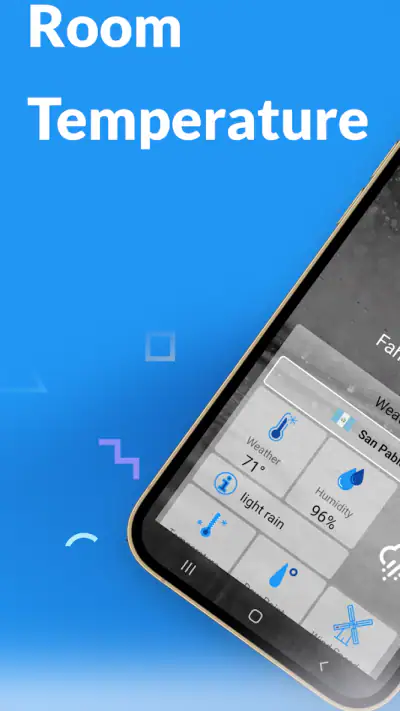 Raumtemperatur Thermometer App screenshot 1