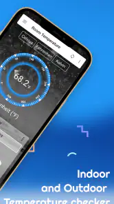 Raumtemperatur Thermometer App screenshot