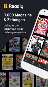 Readly Magazine und Zeitungen screenshot
