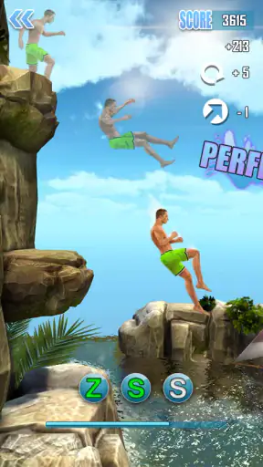 Reales Wasserspringen 3D screenshot 1