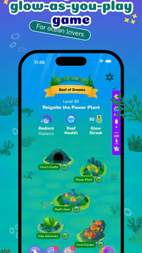 Reef of Dreams: wellbeing game screenshot 1