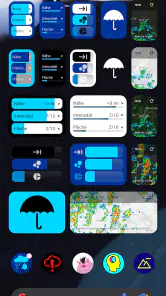 Regen-Alarm (Rain Alarm) screenshot