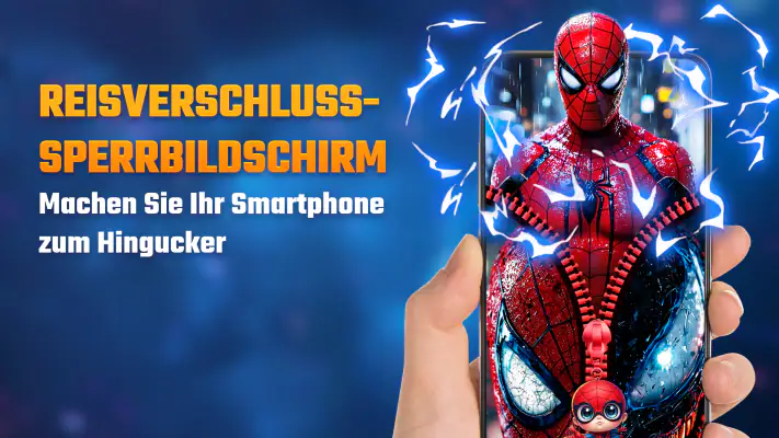 Reißverschluss Sperrbildschirm screenshot 1