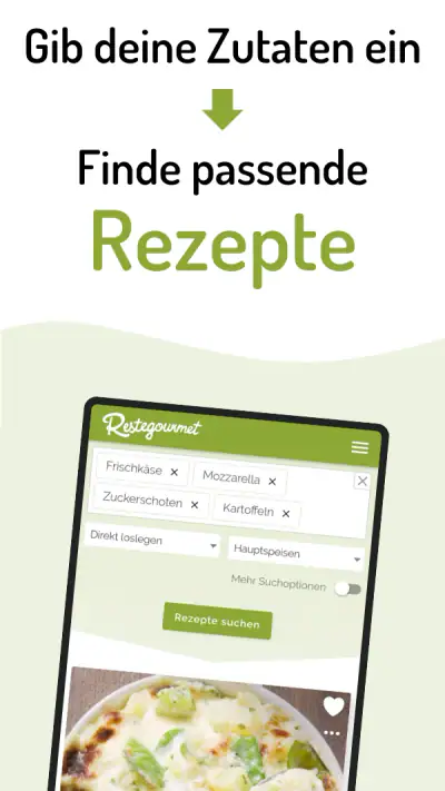 Restegourmet: Rezeptsuche & KI screenshot 1