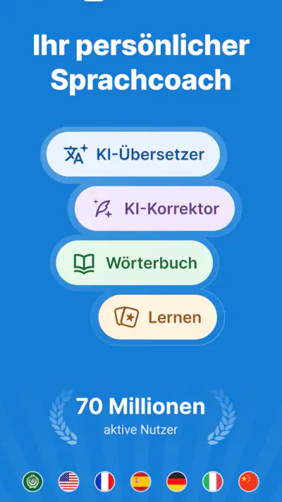 Reverso Übersetzer Wörterbuch screenshot 1