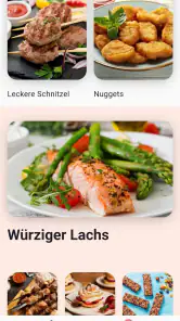 Rezepte für luftfritteusen screenshot
