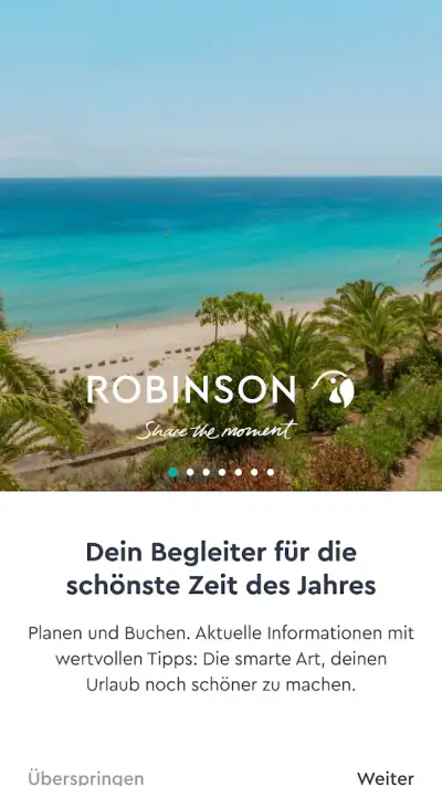 ROBINSON App screenshot 1