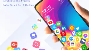 Roll Icon: 3D Hintergrundbild screenshot 1