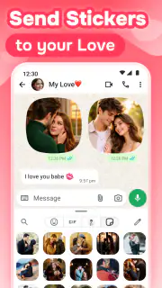 Romantic Love Stickers for WA screenshot 6