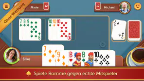 Rommé Treff - Spaß mit Karten screenshot 1